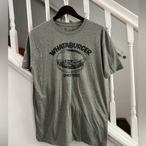 Whataburger‎ Graphic Logo Shirt Medium Green- Authentic
